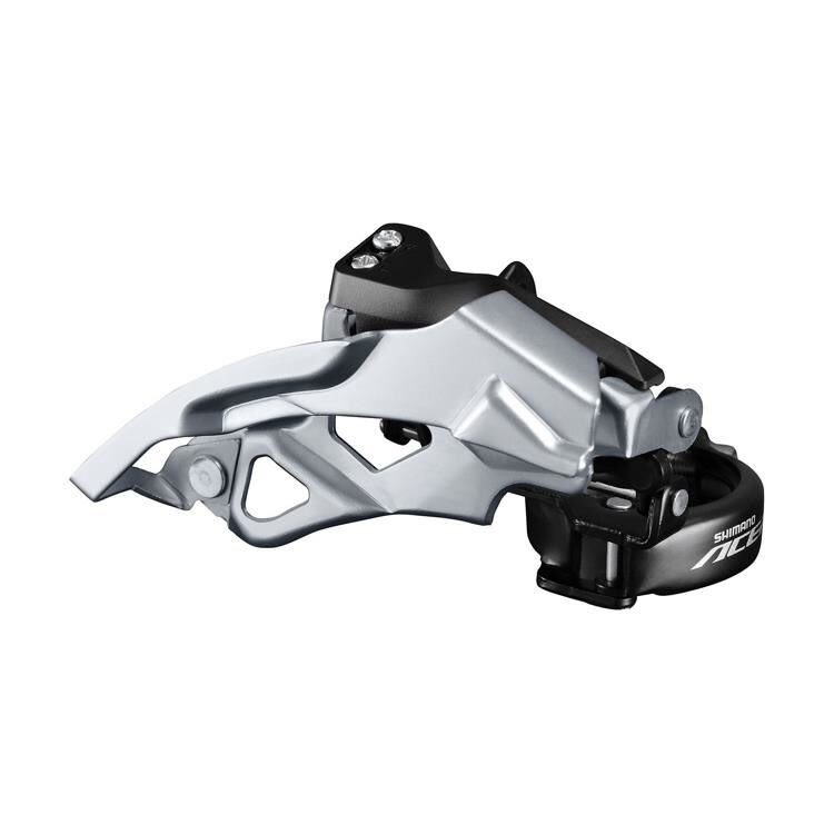 Schimbator fata shimano acera fd-t3000-2-ts3, dublu, 2x9 viteze pe spate, top swing, tragere dubla , colier